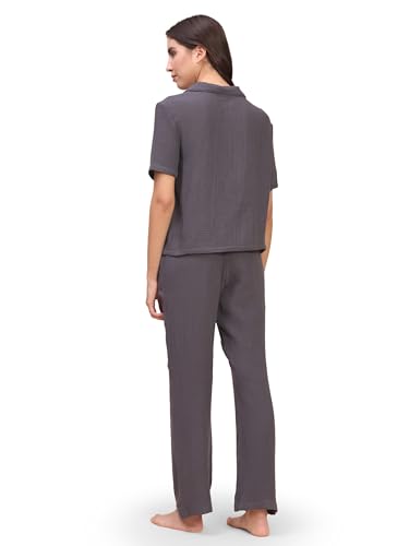 Image of B STORIES Women's Cotton Pyjama Set | Comfort and Relexed Nightsuit for Ladies