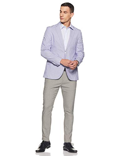 Image of Raymond Men's Peak Lapel Slim Fit Blazer