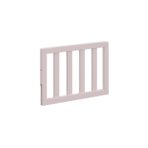 Image of Storkcraft & Graco Toddler Safety Guardrail with Slats (Blush) - GREENGUARD Gold Certified, Converts Compatible Storkcraft & Graco Crib to Toddler Bed, Each Guardrail Sold Individually