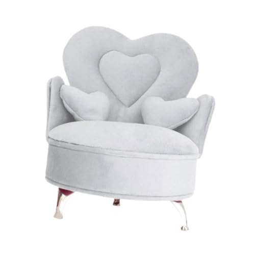jojomis Sofa Jewelry Box for 1/6 Scale Mini Accessories Jewelry