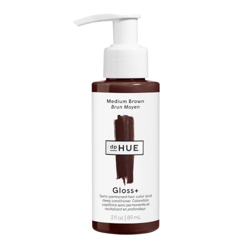 Image of dpHUE Gloss+, Medium Brown - 3 fl oz (Travel Size)