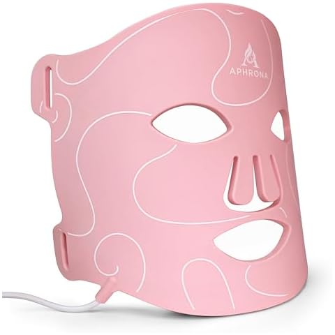 Aphrona Milky Way LED Facial Skincare Mask, Red & Blue Light Therapy LED Face Mask, Light Therapy Treatment Photon Mask, Model: PDT-FACE Cover