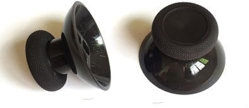 3D Analog Joystick Grip Cap Thumb Stick Grip Cap Thumbstick Replacement for Xbox One Slim Xbox One X Xbox One Elite PS4 Controller (Black)
