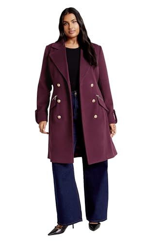 City Chic Women's Coat-Gillian