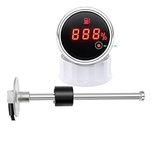 Bafeiya 52mm Cyfrowy Wskaźnik Paliwa LED