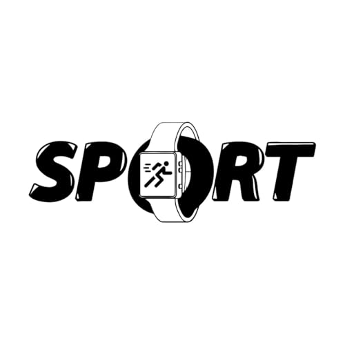 Montres de sport pour centres de remise en forme et entraînement. Stickers muraux en PVC 50.4x143.6cm Multicolore Noir