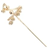 FRCOLOR 古風発簪 鈴付き属製ヘ ック ヴィンテージ風ヘアバンスル 女性用