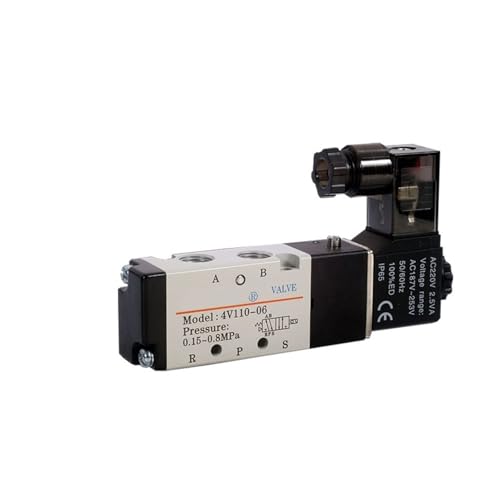 Distributeur pneumatique 4v110-08 24v avec inversion rapide de flux