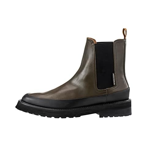 Strellson - Coleman nimonico Chelsea boot hce green, Colour: green. Material: leather cow leather, 10 UK Cover