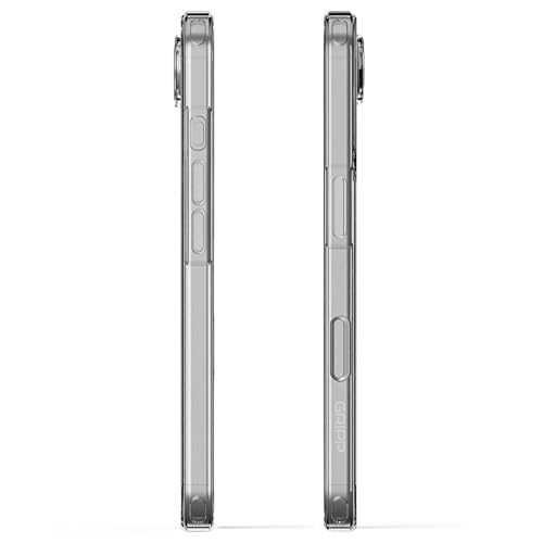 Image of GRIPP Clear Case Compatible with Mag-Safe for iPhone Air | 8ft Drop-Tested with D30 Technology, Raised Edges, Anti-Yellowing, Anti-Slip, Lightweight, 360 Protection Transparent Back Cover - Clear