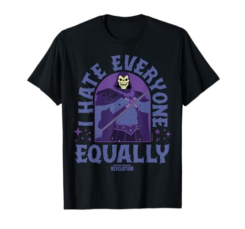 Revelación de los Maestros del Universo - Skeletor Hate Everyone Camiseta
