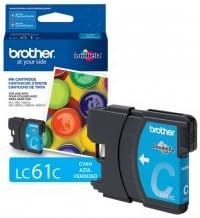 Brother LC61C Original Cyan Ink Cartridge