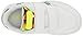 Lacoste Unisex-Child Infant's T-Clip Sneaker, White/Yellow, 7