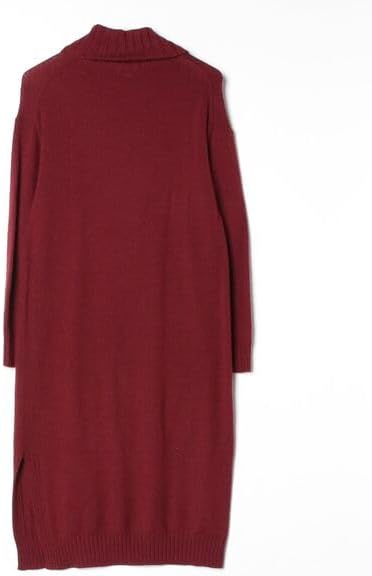 BLUE LABEL CRESTBRIDGE」 ニットワンピース 38 レッド レディース