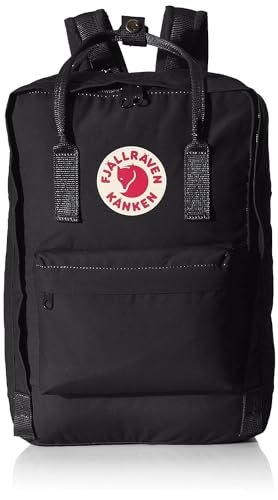 Fjällräven Rucksack Kånken Laptop 15 zoll, black, 40 x 28 x 16cm, 18 liter, 27172