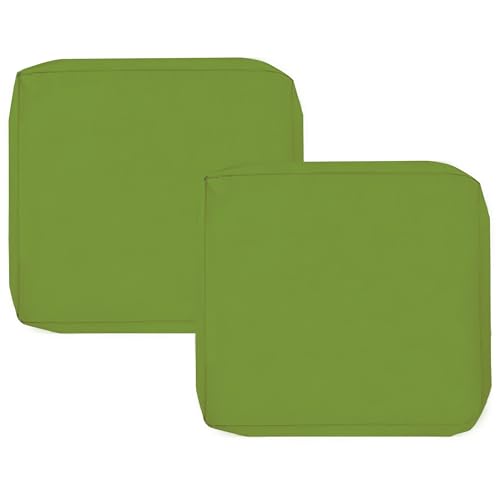 Sqodok Outdoor Cushion Covers 18x18 inch, 2Pack Patio Chair Cushion Covers