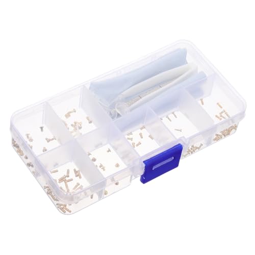 Vaguelly Kit Di Riparazione Per Occhiali e Cacciavite Di Ricambio Per Occhiali Da Sole Scatola Di Stoccaggio