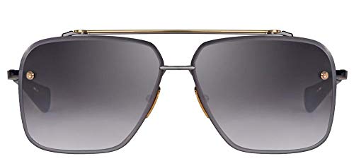 Dita MACH-SIX Black Rhodium Yellow Gold/Dark Grey To 62/12/130 men Sunglasses - Image 2