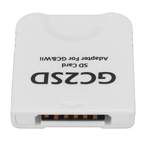 GC2SD Adaptateur de Carte de Stockage Micro de Qualité Supérieure pour Wii, Adaptateur de Convertisseur de Clé de Carte Mémoire SD pour Wii pour Console de...