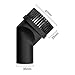 Household Industrial Vacuum Cleaner Nozzle Round Brush Head Accessories Universal Connector