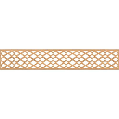 46 5/8"W x 8"H x 1/4"T Somerset Fretwork Moulding, Maple
