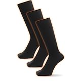 [男は黙ってこれを履け！] 靴下 【あったかリブで仕事集中】 メンズ 防寒保温 日本製 あったか 温かい 暖かい 防寒 冬用 抗菌防臭 ビジネスソックス ウール アクリル 旭化成 ロイカCF使用 消臭抗菌 蒸れない 紳士 (JP, 数字サイズ, 25.0 cm, 27.0 cm, 3, ブラック)