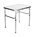 JF HOME BLISS 2FT Folding Camping Table Picnic Table Adjustable Height Multipurpose Party Dining small camping Table Lightweight with Carry Handle for Catering Buffet and Garden
