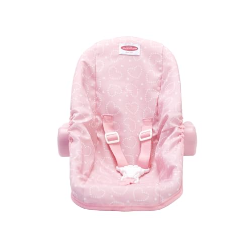 Madame Alexander Car Seat/Carrier for Dolls, Pink Heart