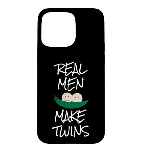 New Dad Real Men Make Twins Funny Twin Babies �p�p�M�t�g �X�}�z�P�[�X iPhone 15 Pro Max �p