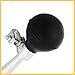BULLSPANN Rubber Ball Metal Bike Straight Air Horn Squeeze Bell Bugle Hooter Black