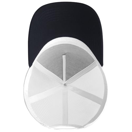 Chapeau de pêche réglable avec broderie fine et structure arrière ventilée