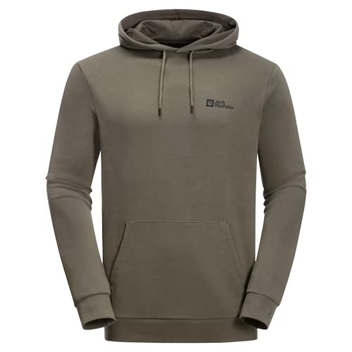 Preisvergleich Produktbild Jack Wolfskin Herren Essential Kapuzenpullover, Dusty Olive, XL