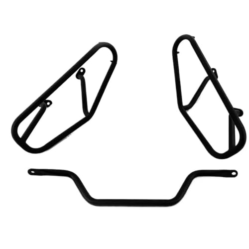 Porte-bagages de moto Norden 901 support noir robuste en acier pour sacoches et top case