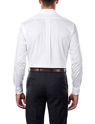 IZOD Men's Dress Shirt Regular Fit Stretch Solid Button Down Collar2