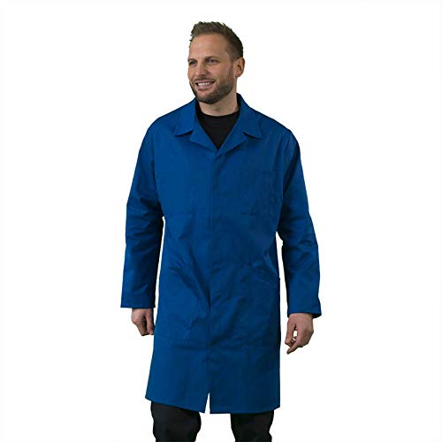 Blouse Travail Homme Bleu : Blouse Industrie Atelier Bricolage Polycoton Coloris Bugatti T4