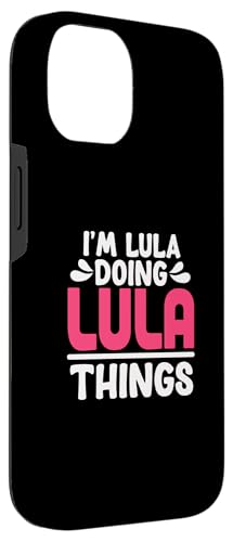 Image of Personalized First Name I'm Lula Doing Lula Things Case for iPhone 14