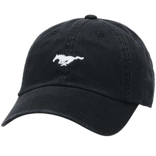 Image of AMERICAN NEEDLE Ford Mustang Pony Adjustable Baseball Hat