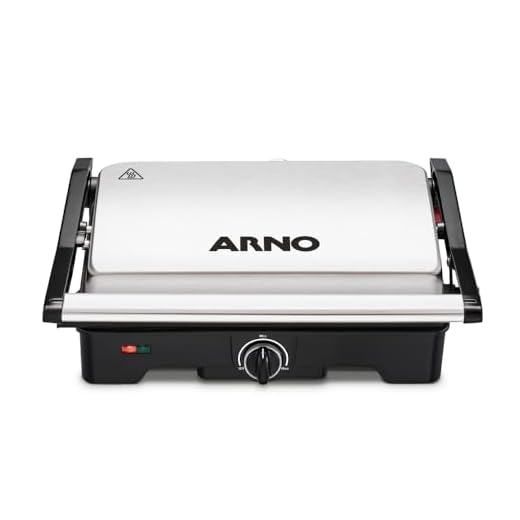 Grill Dual Inox Arno Preto E Inox 110v