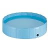 EUGAD 0010GYYC Hondenzwembad, diameter 120 cm, voor honden en katten, opvouwbaar, blauw, 120 x 30 cm