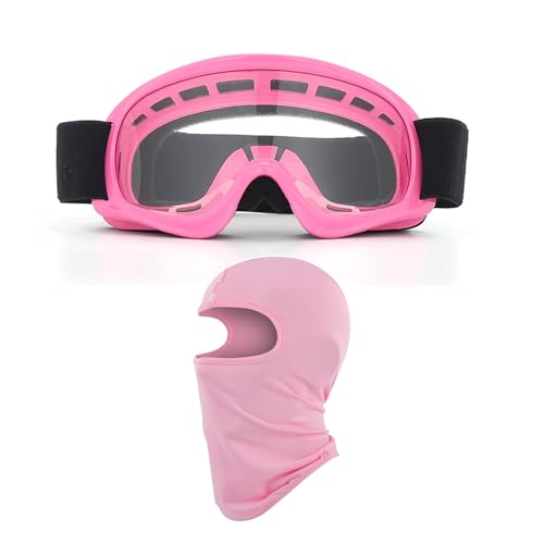 LJDJ Kids Dirt Bike Goggles ATV Motorcycle Off-Road Riding