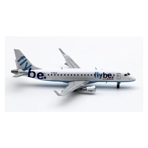 Avión Embraer 170-200STD Flybe 1:400 réplica metálica ideal para decorar despachos y estudios 7