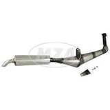 Auspufftopf - Rennauspuff RESO C32 Sport - mit Kugelflanschanschluß und Ø32mm-Krümmer - ohne TÜV