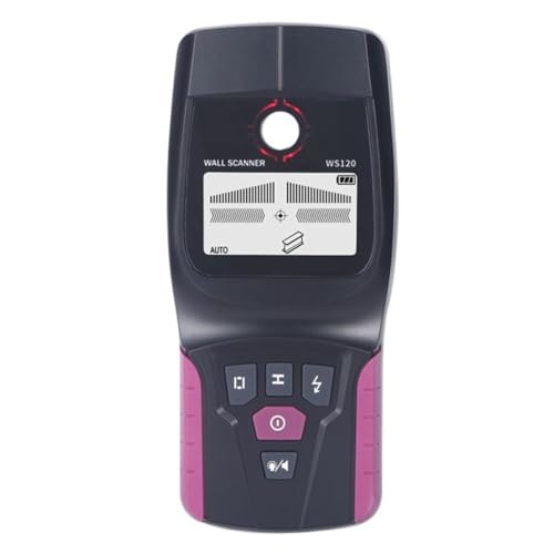 BDCPMT Wall Scanner, Multifunctional Metal Detector, Live Wire & PVC Pipe Finder, Stud & Rebar Locator, Suitable for DIY Enthusiasts, Professionals & Homeowners