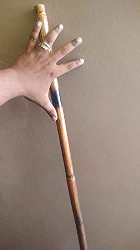Avika Wood,Bamboo,Cane Animals Rescue Stick, Morning Walk Stick 3 ft (Pack of 1)