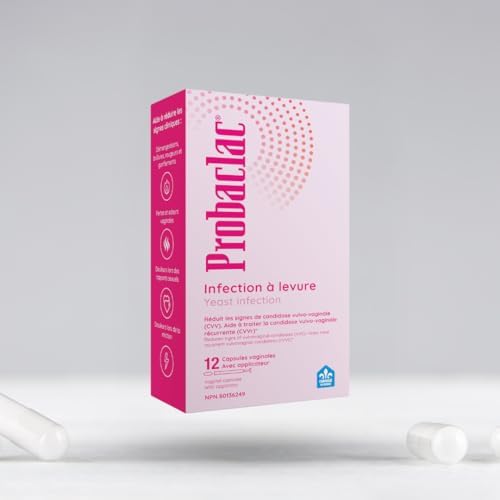 Probaclac Vaginal Probiotic Capsules for Yeast Infection Treatment & Balance Support, Helps Maintain Intimate Flora, Helps Treat (rVVC) , (12) Vaginal Capsules with Applicator, Dairy Free, Gluten Free, Soy Free (1) - 5