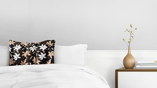 Image of 200 TC Cotton Bedsheet Set with 2 Pillow Covers | King Size Soft Breathable Wrinkle Free - Floral Printed Double Bedsheets | Bed Size 78x78x10 Inches | Pillow Covers Fit Up to 10 Inch