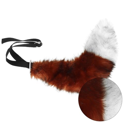 Oreilles de renard et queue de cosplay ronge pour spectacle - 3