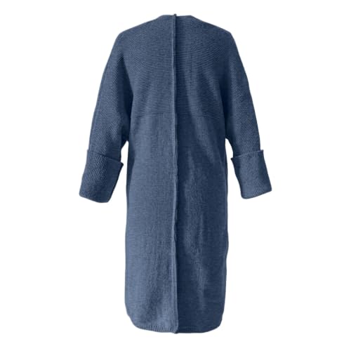 TRCELECTROP Long Sweater Cardigan Women Fall Trendy Long Cardigans Lightweight Open Front Maxi Duster Coats with Pockets - image 4