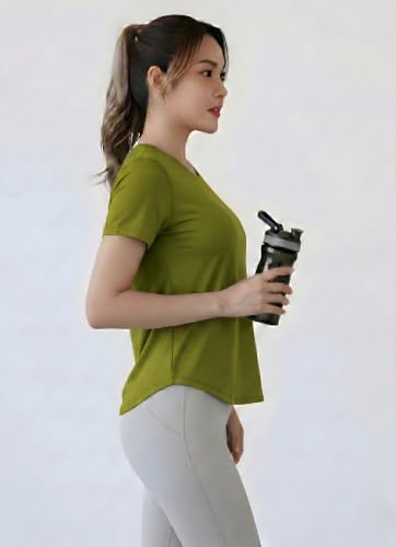 Image of Nexsus Apparels Gym T-Shirt for Women-Quick Dry Sports & Workout T-Shirt for Women, Activewear for Running, Casual & Gym Use, Available in Plus Size's