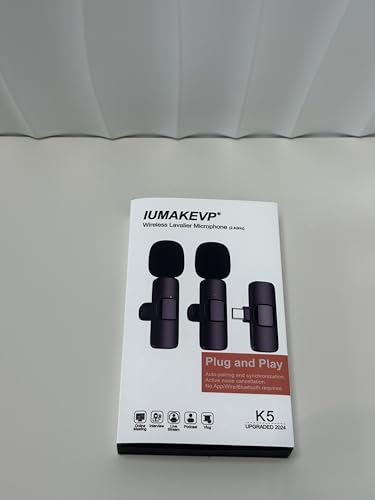 Iumakevp XZ-0006 Wireless Lavalier Microphone Compatible thumb #9